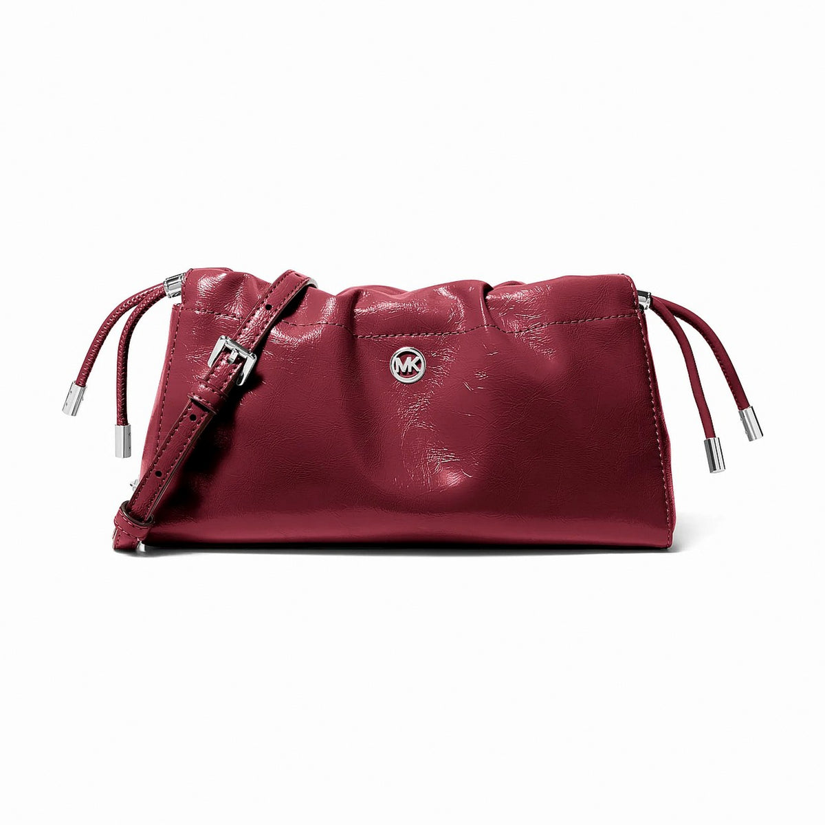 Michael Kors Matilda Small Cinched Crossbody Bag - MAROON