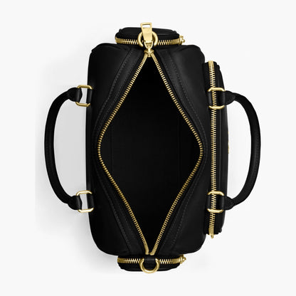 Coach Rowan Satchel Bag With Pockets - Gold/Black