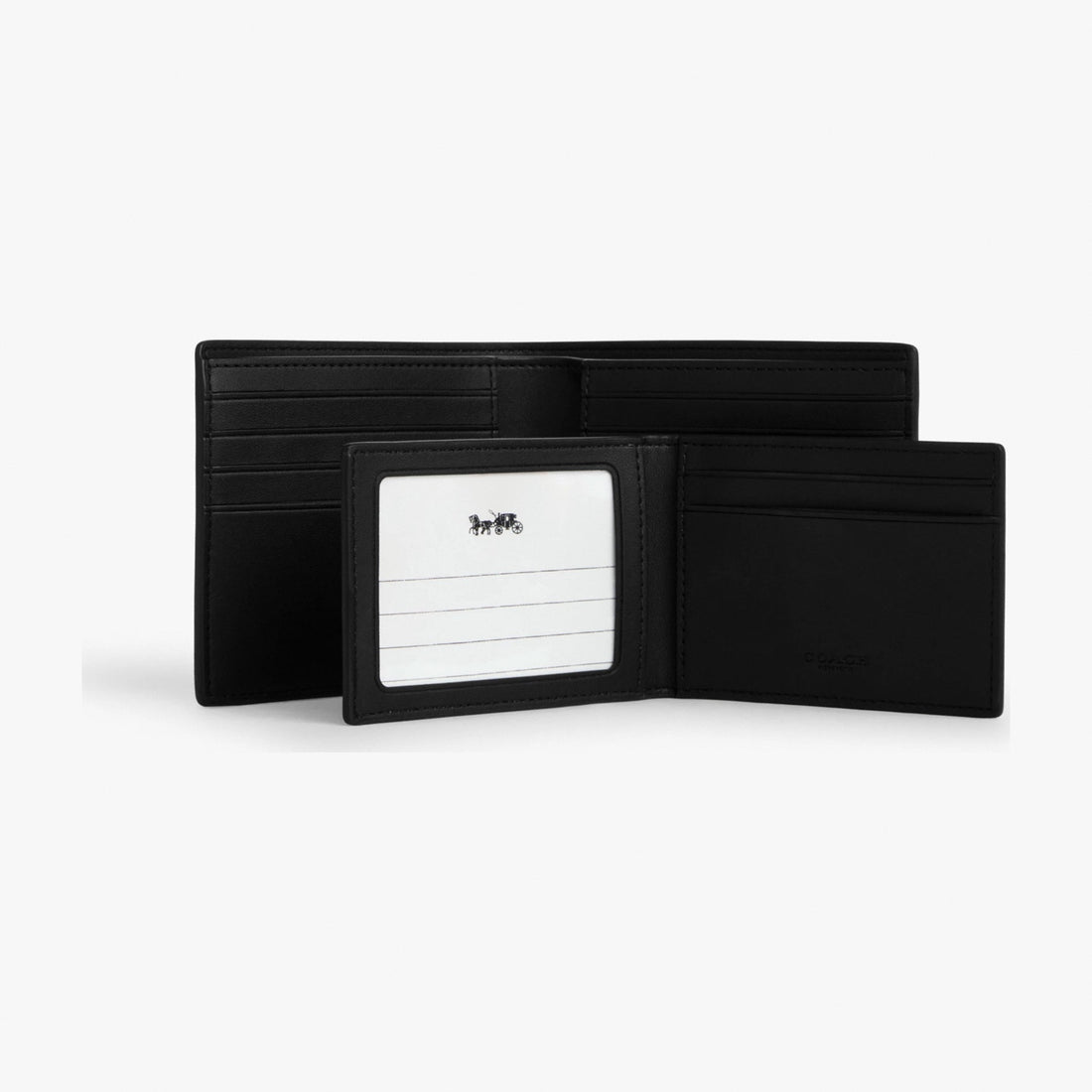 Coach 3-In-1 Wallet In Signature Canvas - Chalk & Black