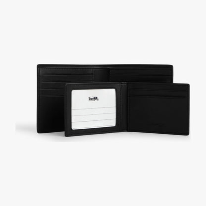 Coach 3-In-1 Wallet In Signature Canvas - Chalk & Black