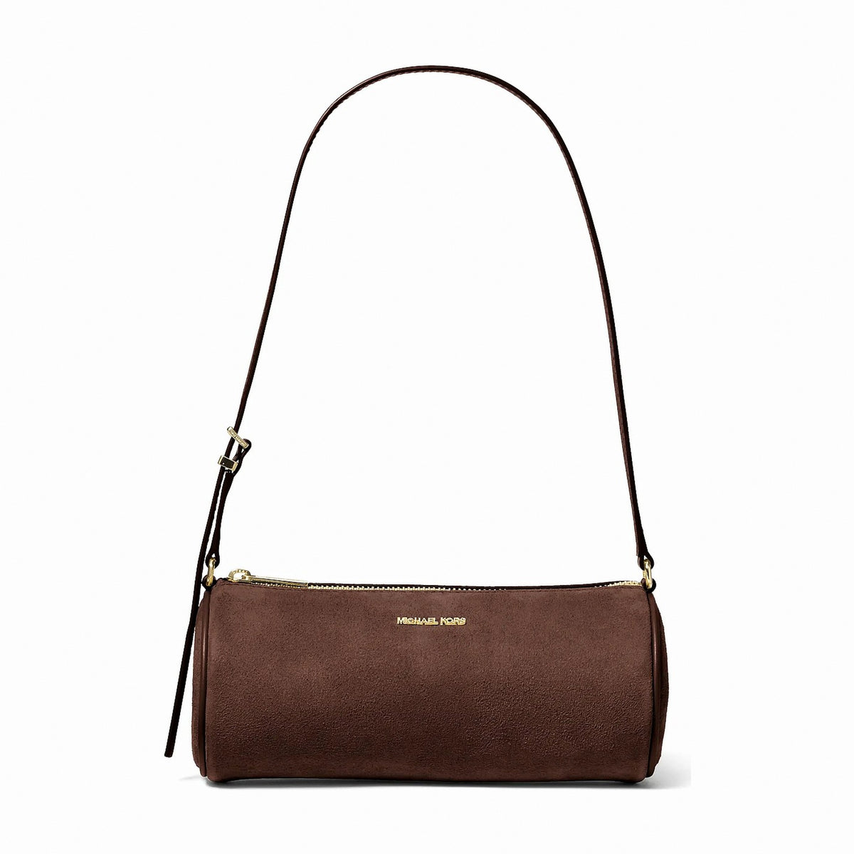 Michael Kors Ashton Small Barrel Pochette - NUTMEG