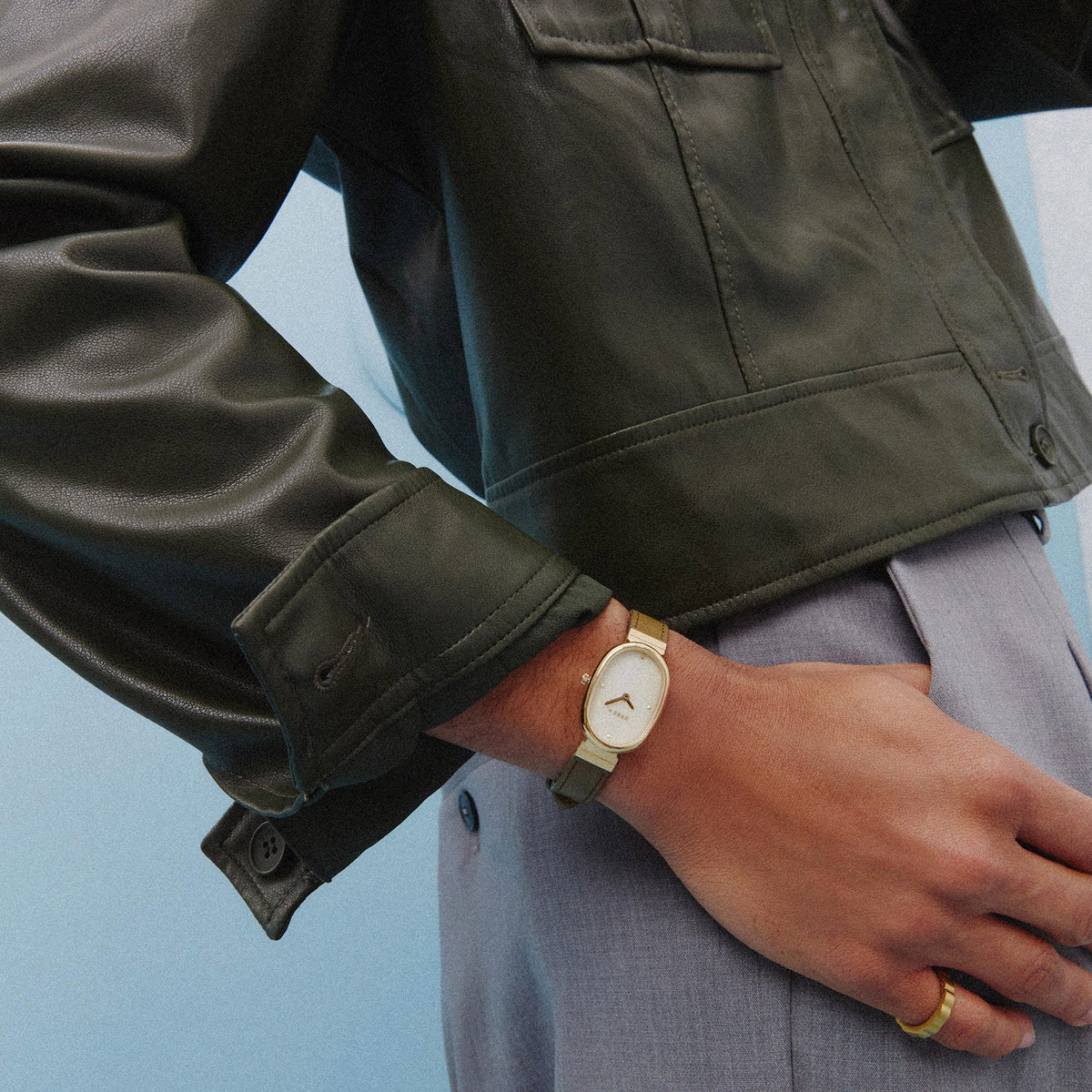 BREDA Jane (Leather) - Gold/Champagne/Olive