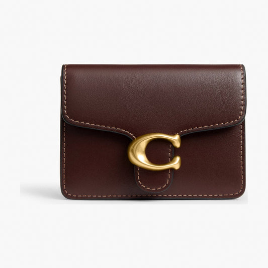 Coach Tabby Card Case - Brass/Maple