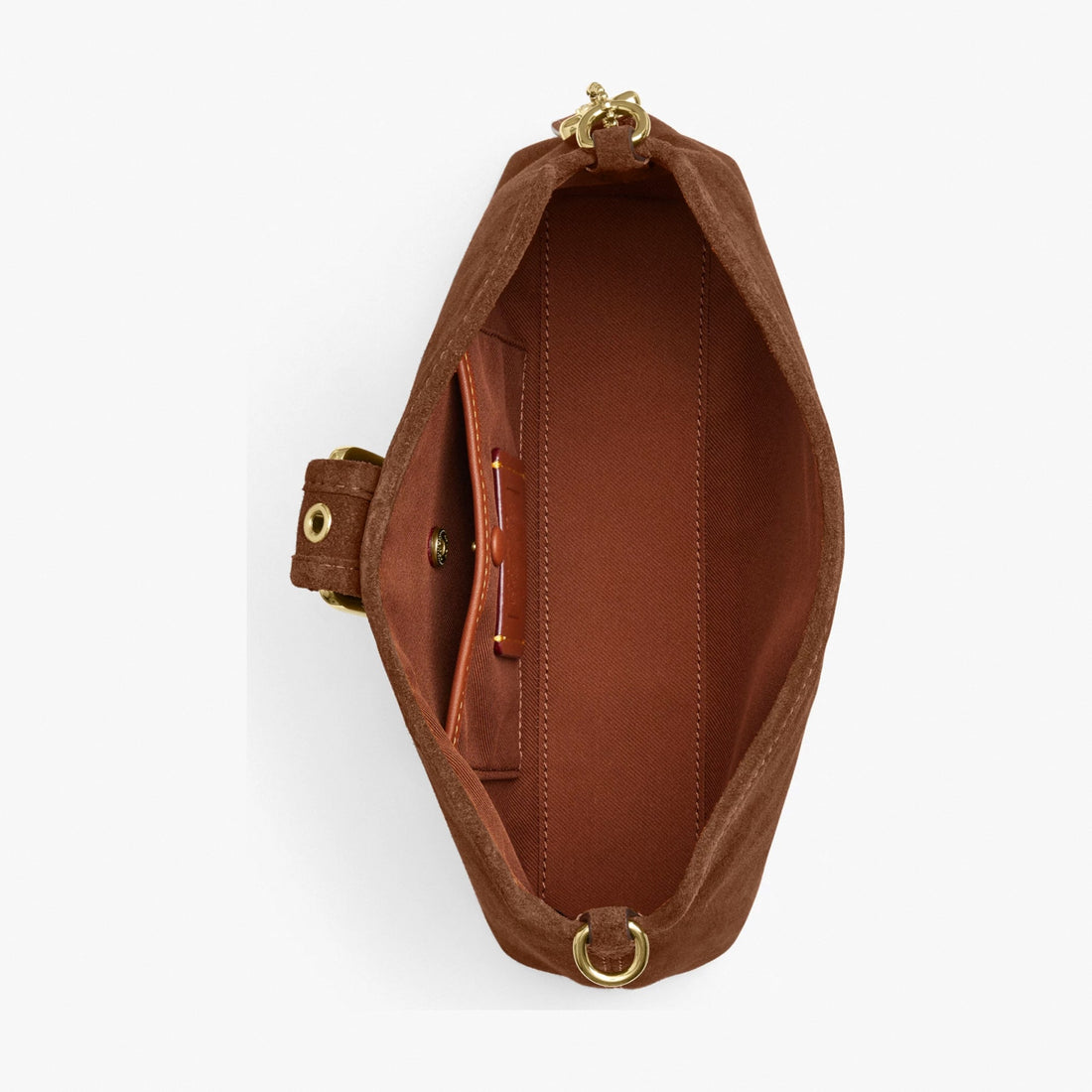 Coach Abbie Shoulder Bag - Gold/Warm Brown