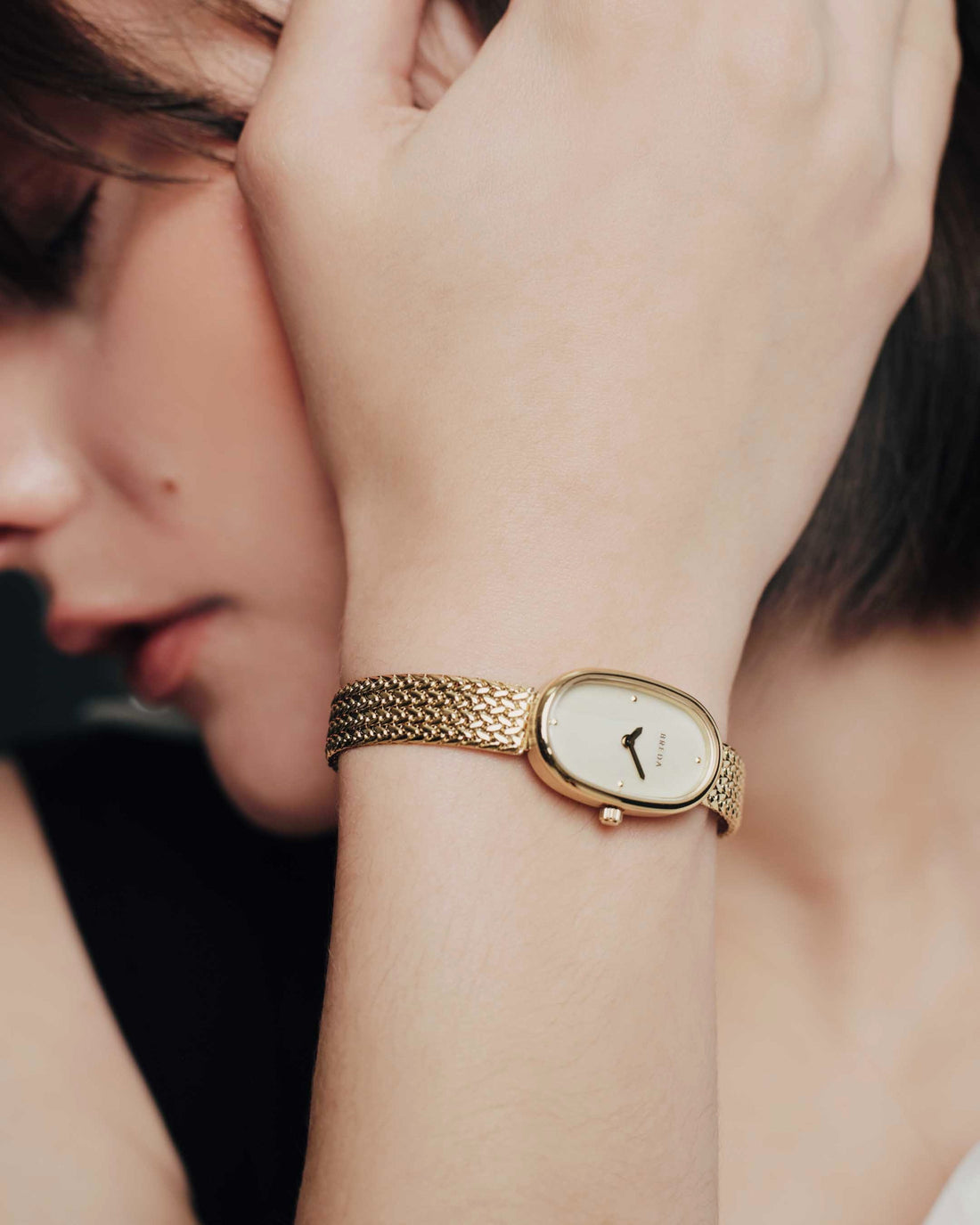BREDA Jane (Tethered) | Small 18mm - Gold/Champagne