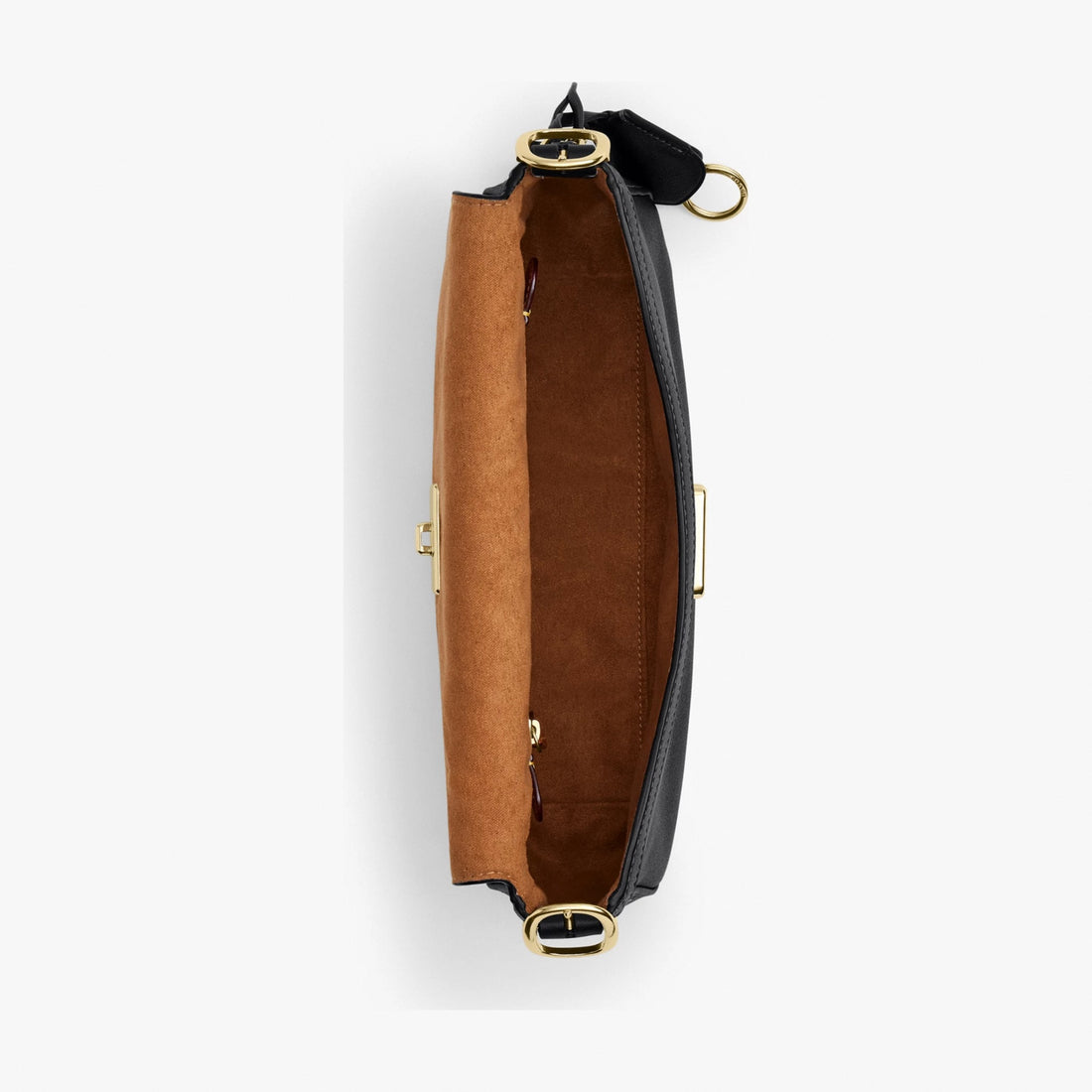 Coach Etta Small Flap Shoulder Bag - Gold/Black