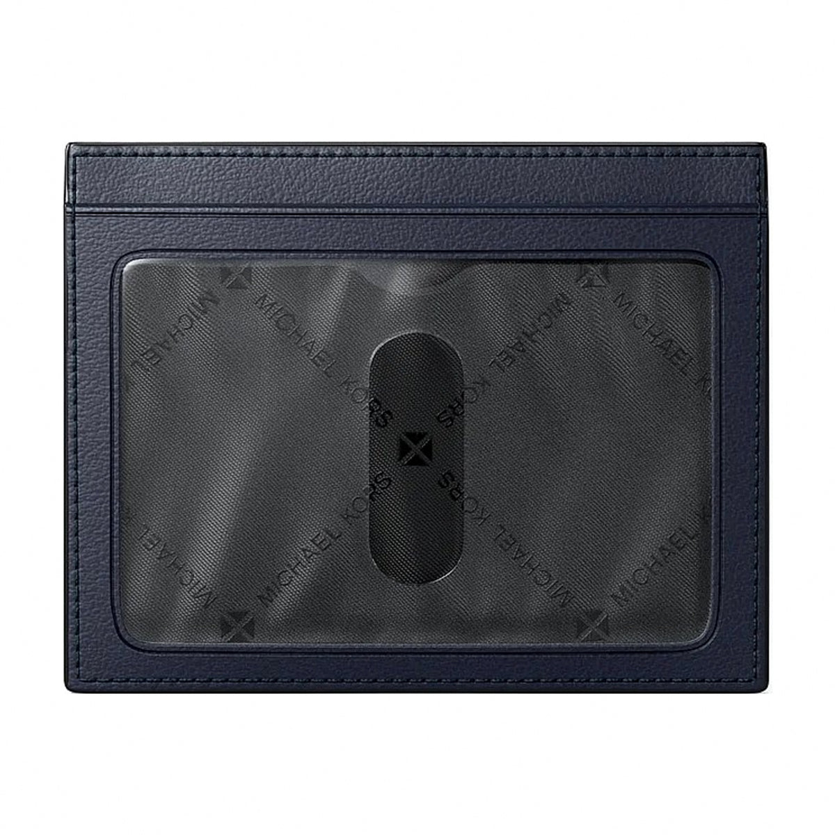 Michael Kors Cooper Signature Logo Card Case - ADMRL/PLBLUE
