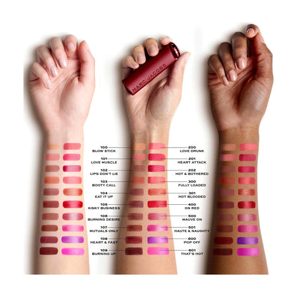 Marc Jacobs Heart On Lipstick - THAT'S HOT - INTENSE POP PINK