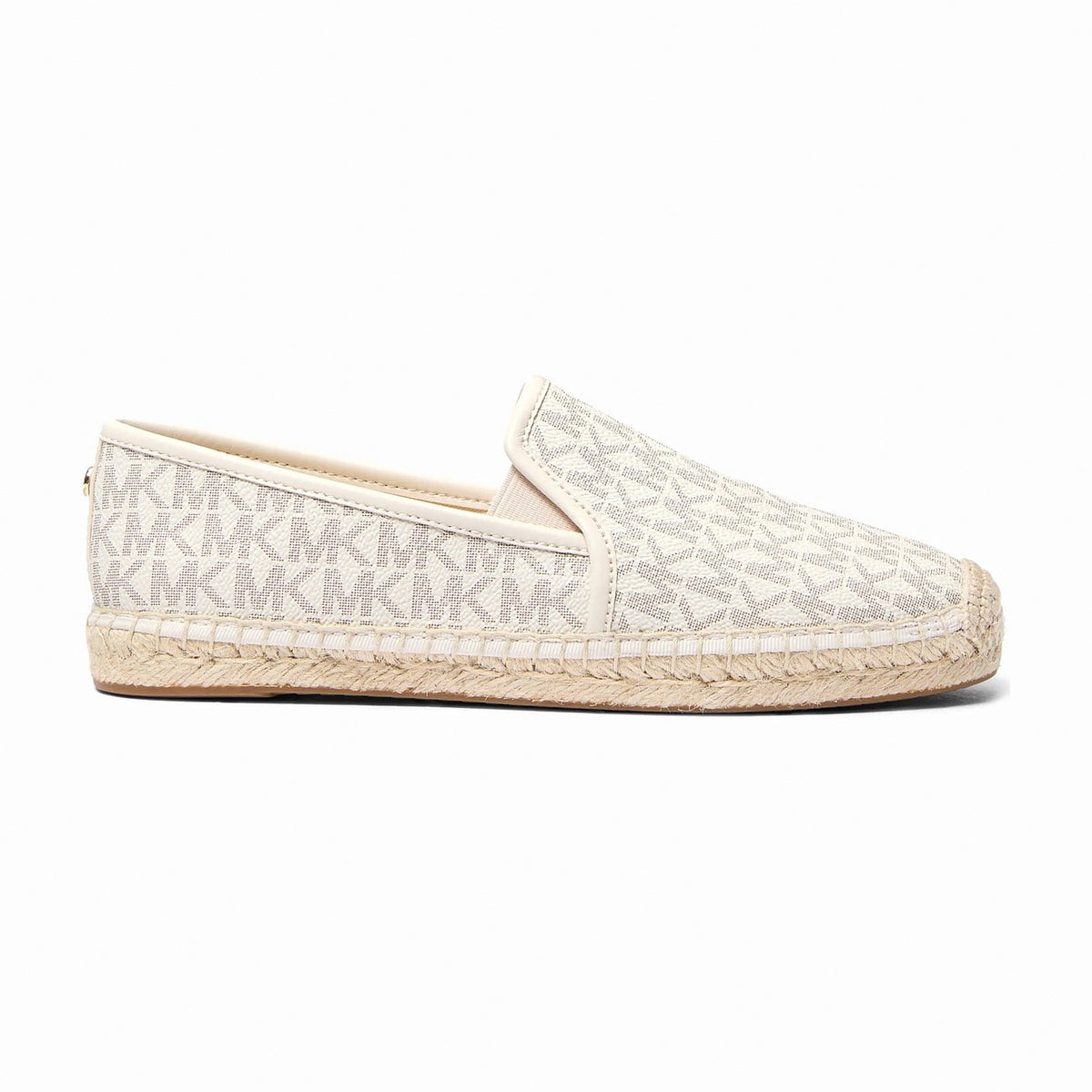 Michael Kors Hastings Signature Logo Slip-On Espadrille - VANILLA