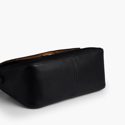 Coach Etta Flap Bag - Gold/Black