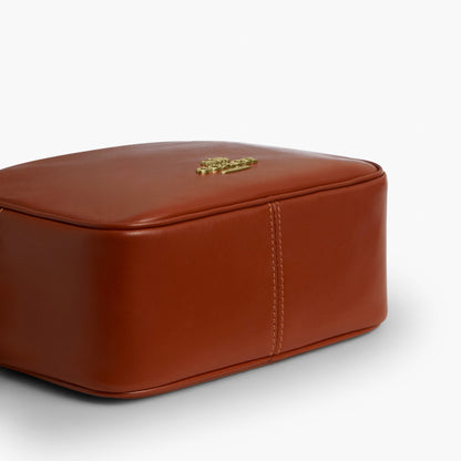 Coach Mini Carey Crossbody Bag - Gold/Cinnamon