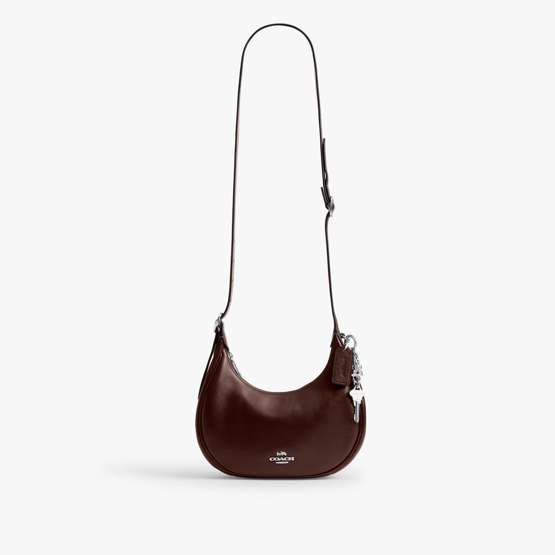 Coach Emily Shoulder Bag - Silver/Maple