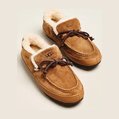 UGG Quill Slip-on Moccasins - Chestnut