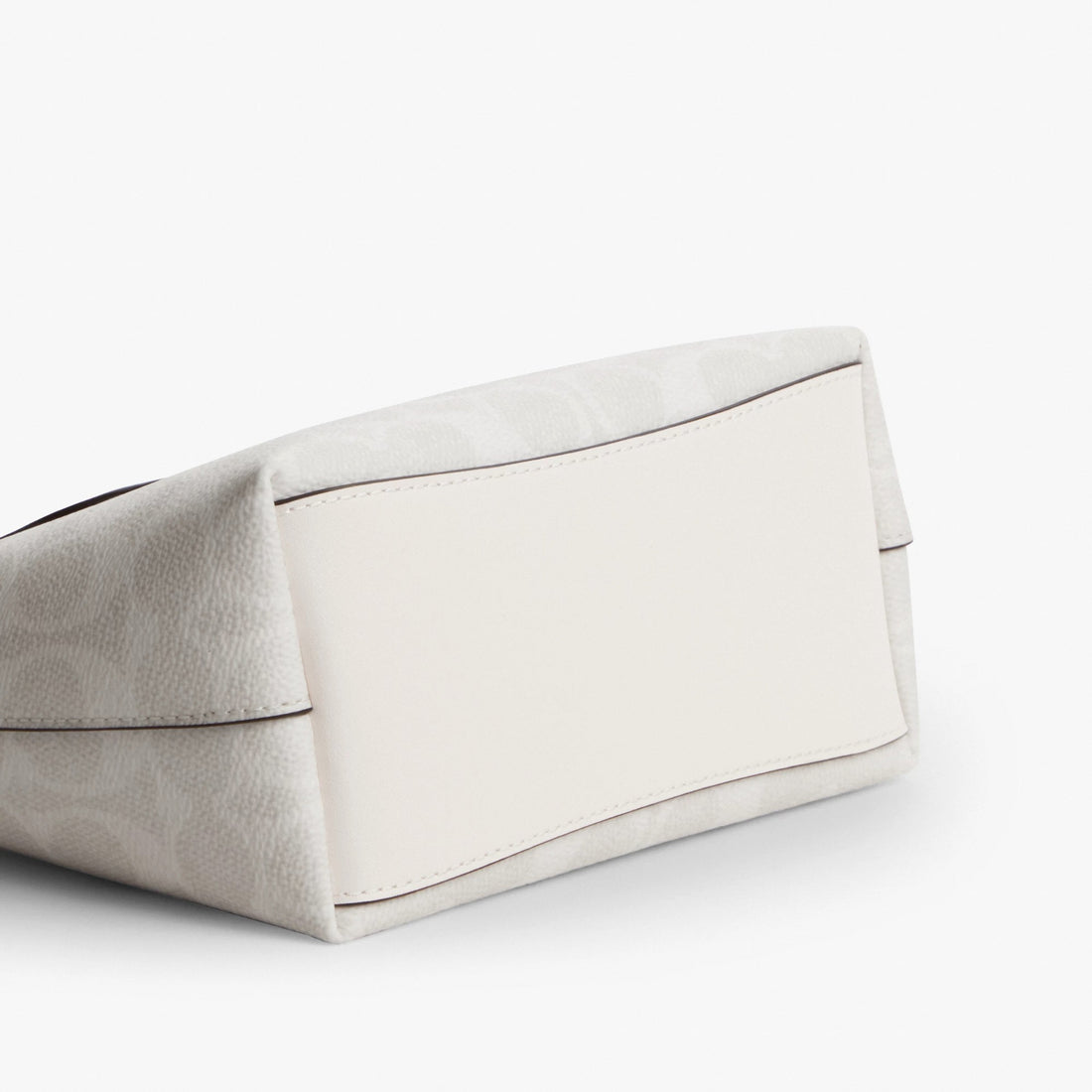 Coach City Mini Tote Bag In Signature Canvas - Gold/White/Chalk