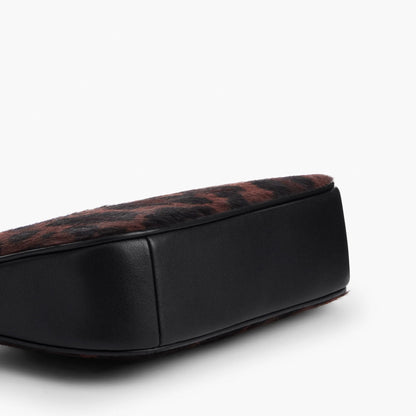 Coach Nolita 19 In Haircalf With Leopard Print - Gold/Dark Leopard