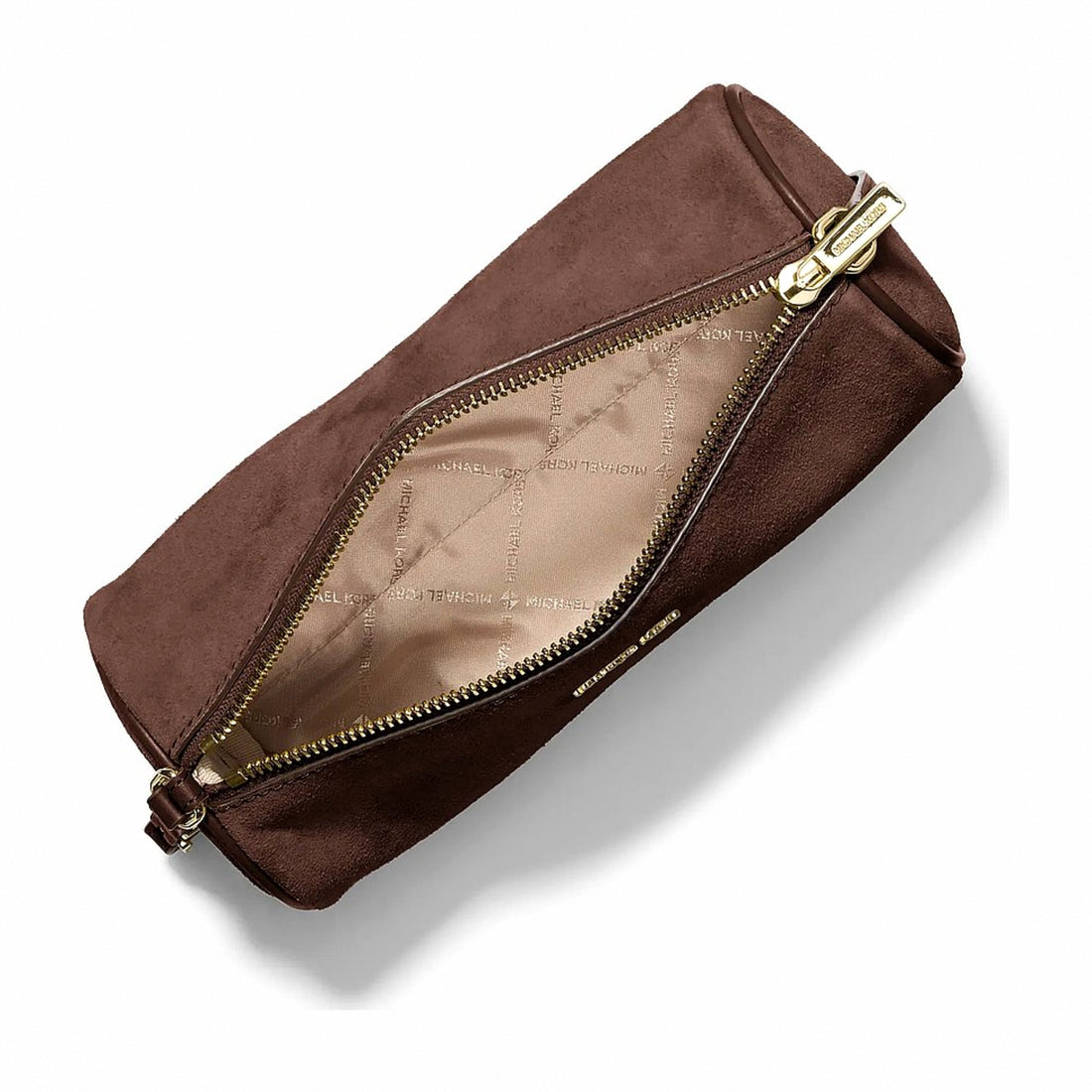 Michael Kors Ashton Small Barrel Pochette - NUTMEG