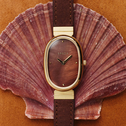BREDA Jane (Leather) - Gold/Brown/Brown