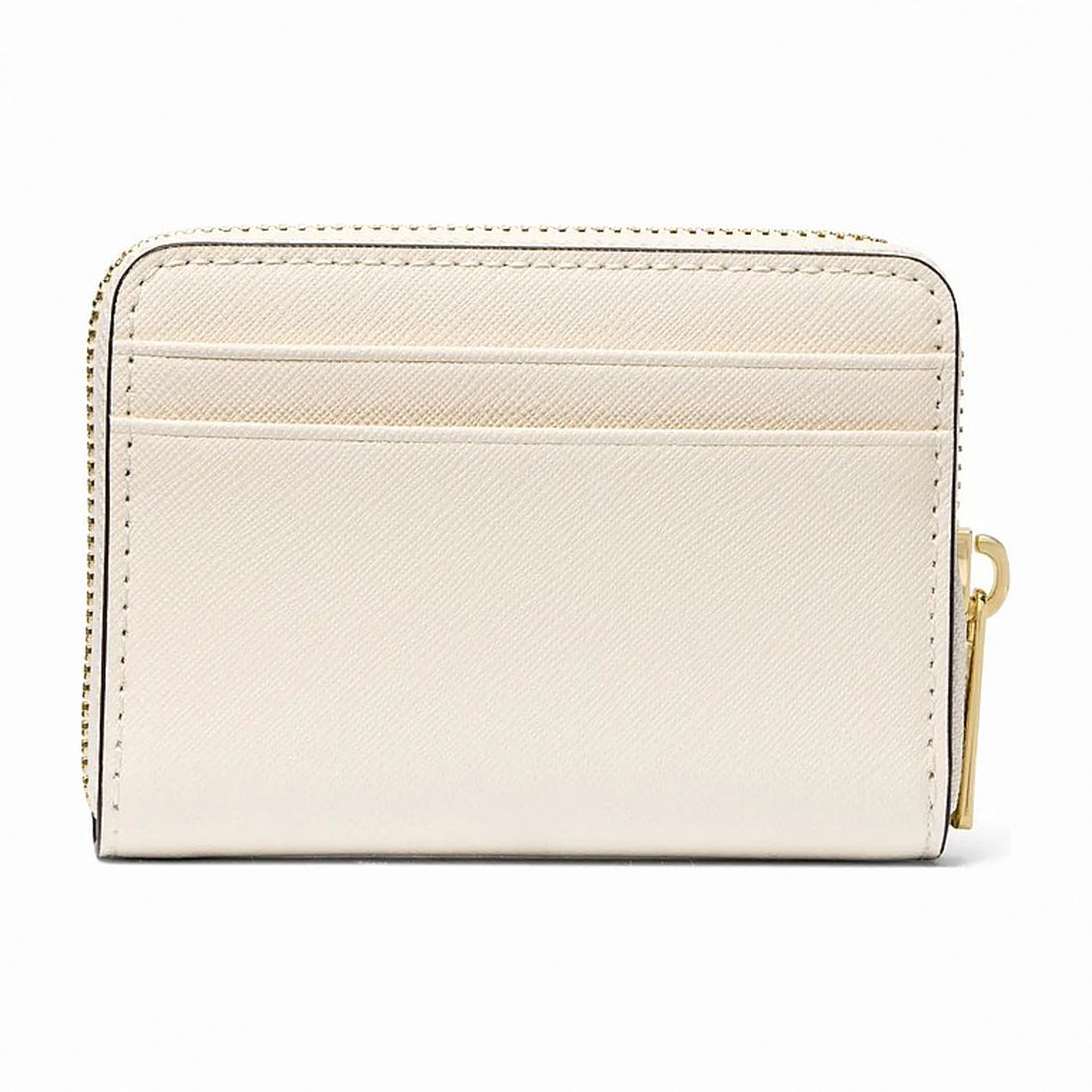 Michael Kors Jet Set Travel Medium Saffiano Leather Wallet - LT CREAM