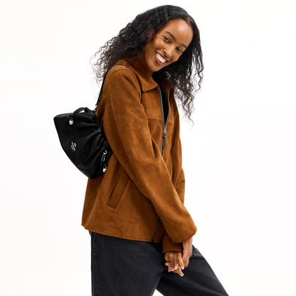 Coach Faye Shoulder Bag - Silver/Black