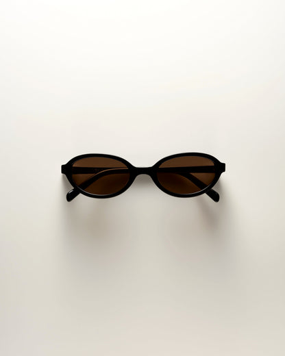 VEHLA June Sunglasses - Black/Choc