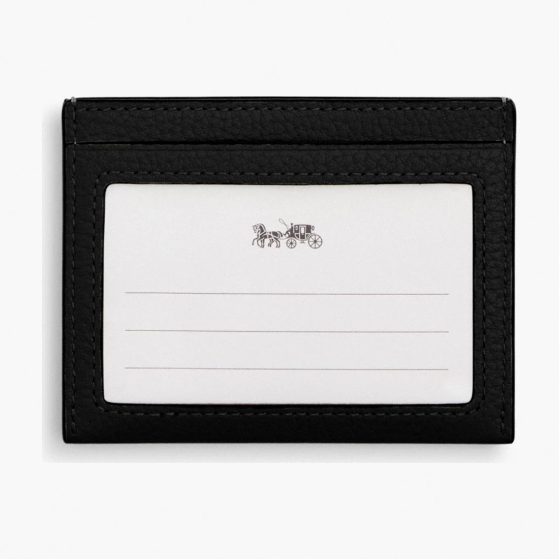 Coach Slim ID Card Case - Black