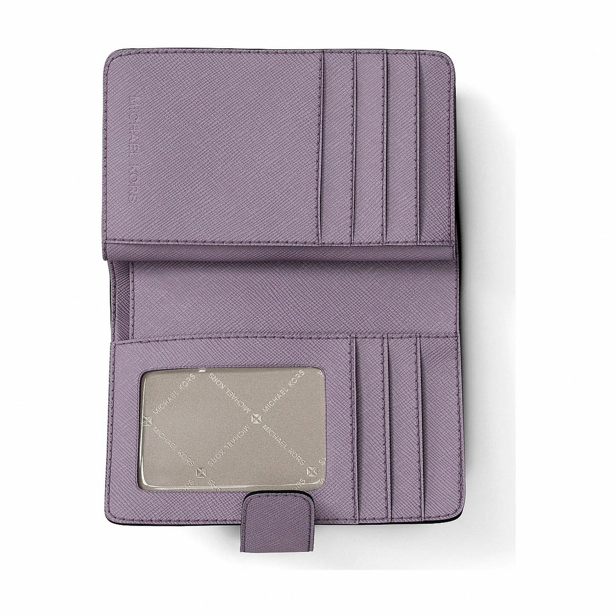 Michael Kors Medium Saffiano Leather Wallet - LILAC