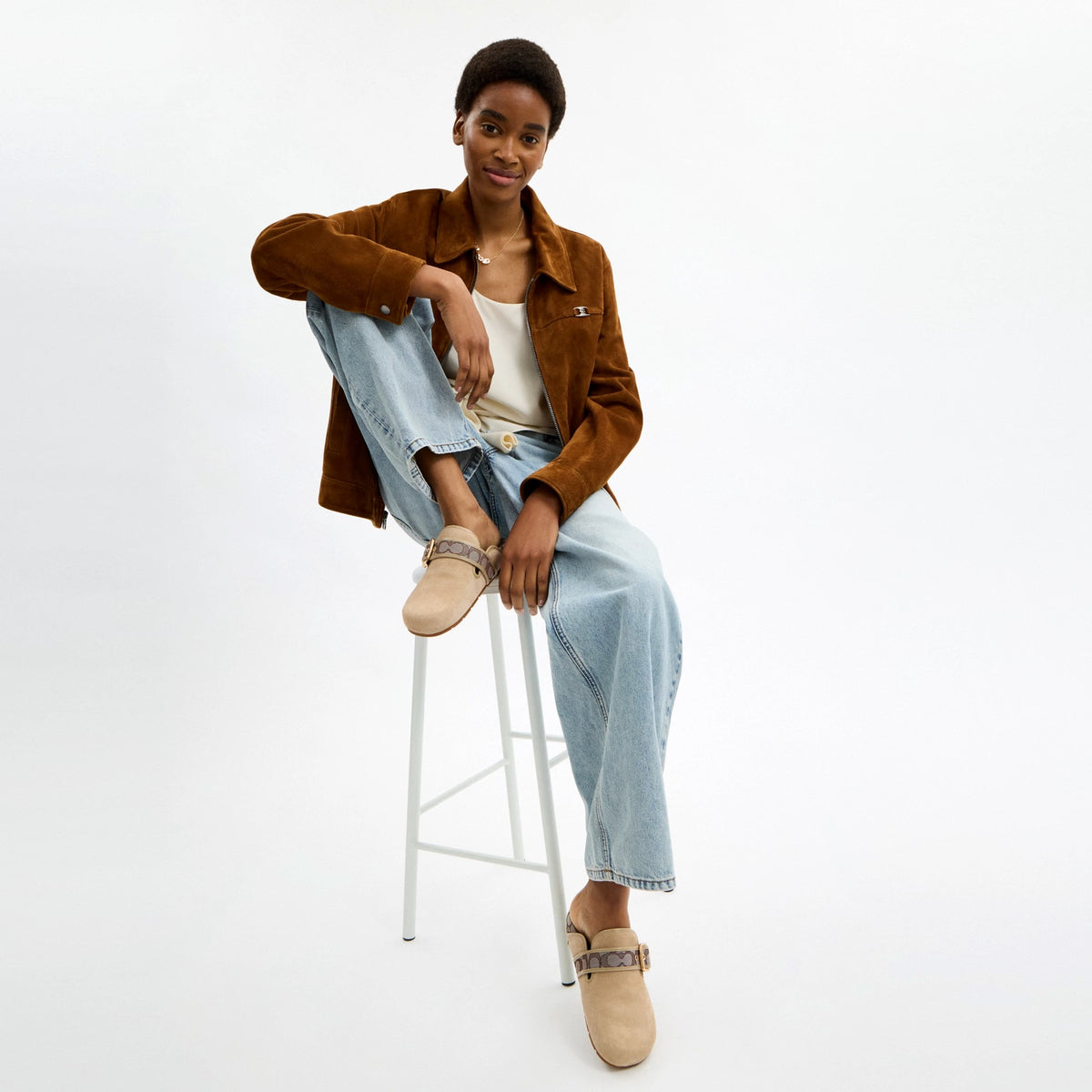 Coach Archival Buckle Clog - Oat