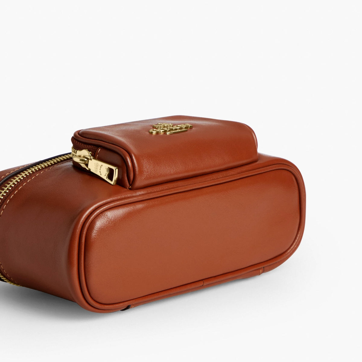 Coach Rainer Crossbody Bag 18 With Pocket - Gold/Cinnamon