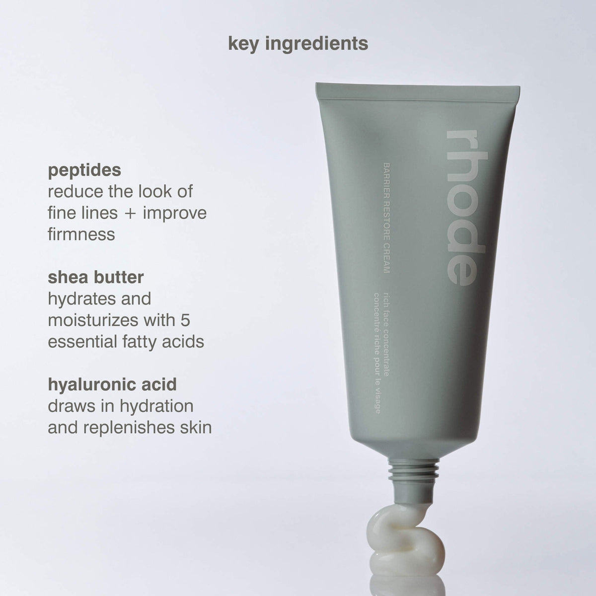 Rhode Mini Barrier Restore Cream Comforting Daily Moisturizer - Standart