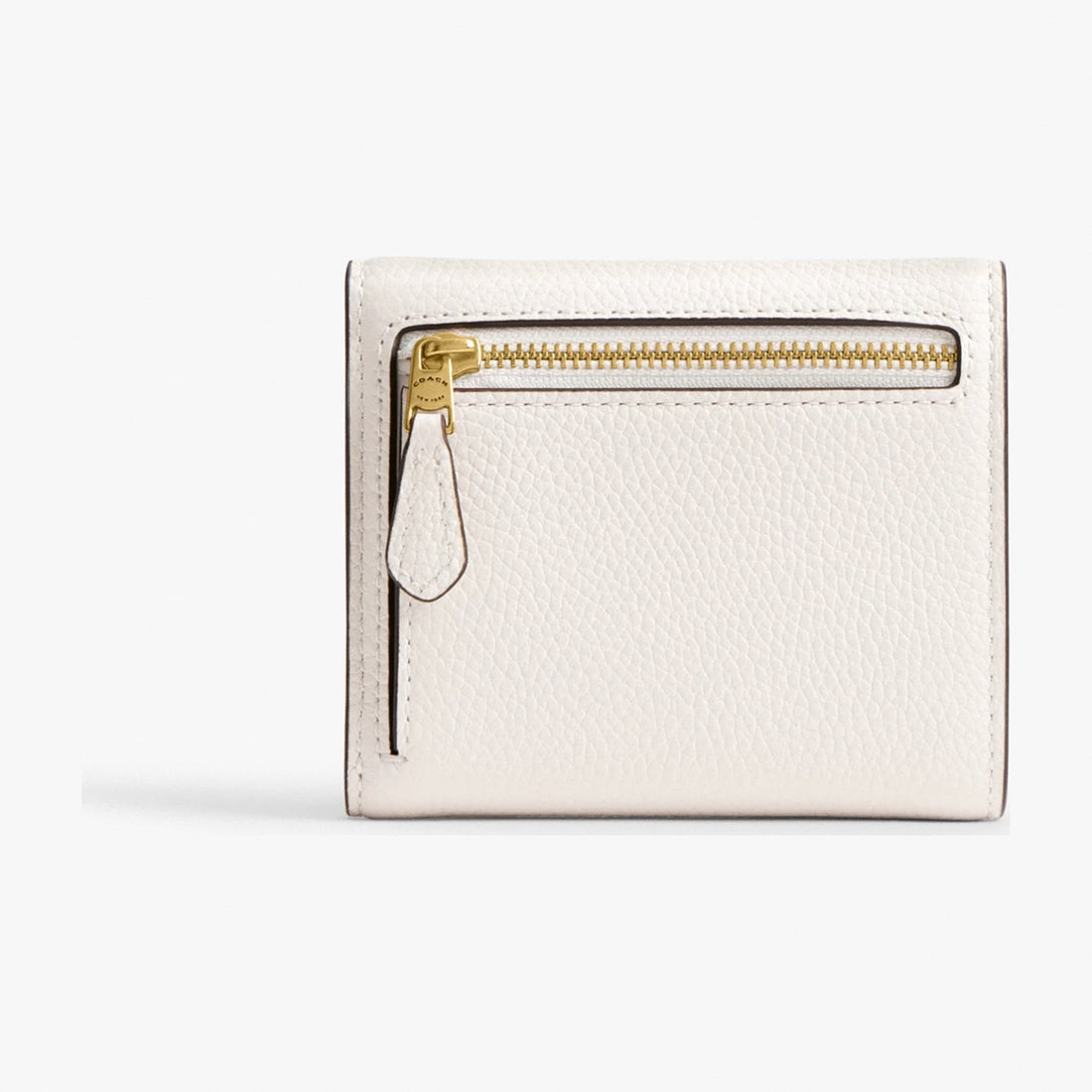 Coach Mila Small Flap Wallet - Brass/Chalk