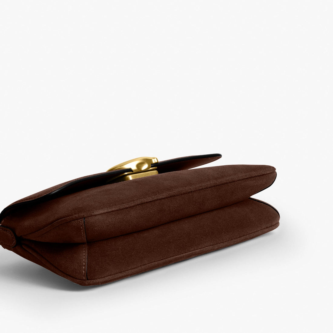 Coach Jet Shoulder Bag - Brass/Dark Chocolate