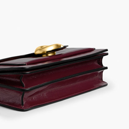 Coach Tabby Shoulder Bag 26 - Brass/Dark Cherry
