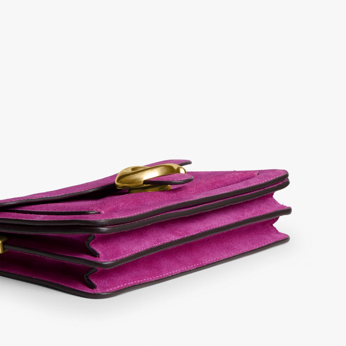 Coach Soft Tabby Shoulder Bag 20 - Brass/Magenta