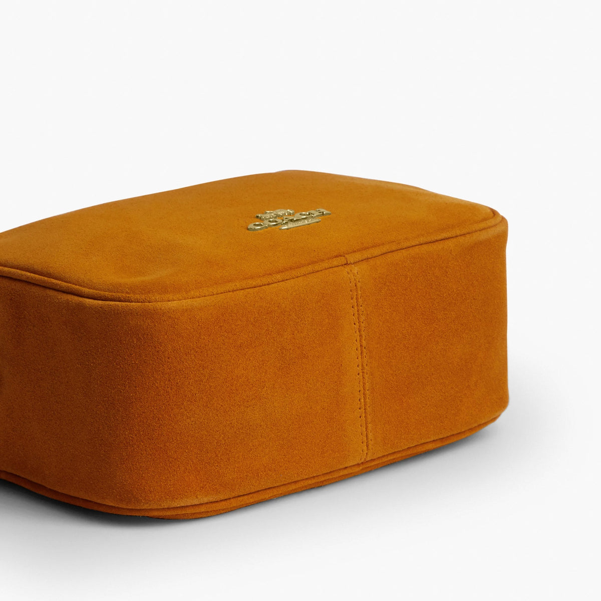 Coach Mini Carey Crossbody Bag - Gold/Marigold