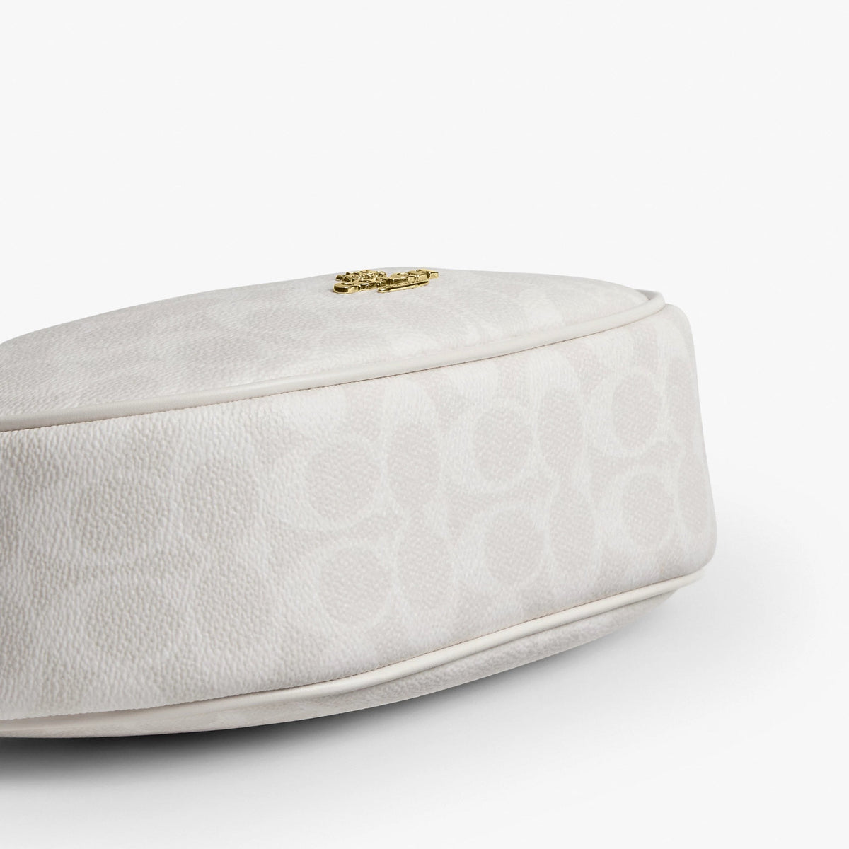 Coach Emily Shoulder Bag In Signature Canvas - Gold/White/Chalk