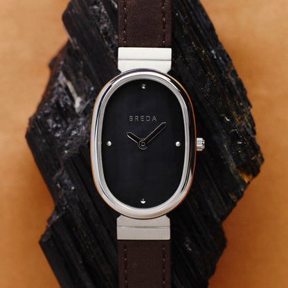 BREDA Jane (Leather) - Silver/Midnight/Dark Brown