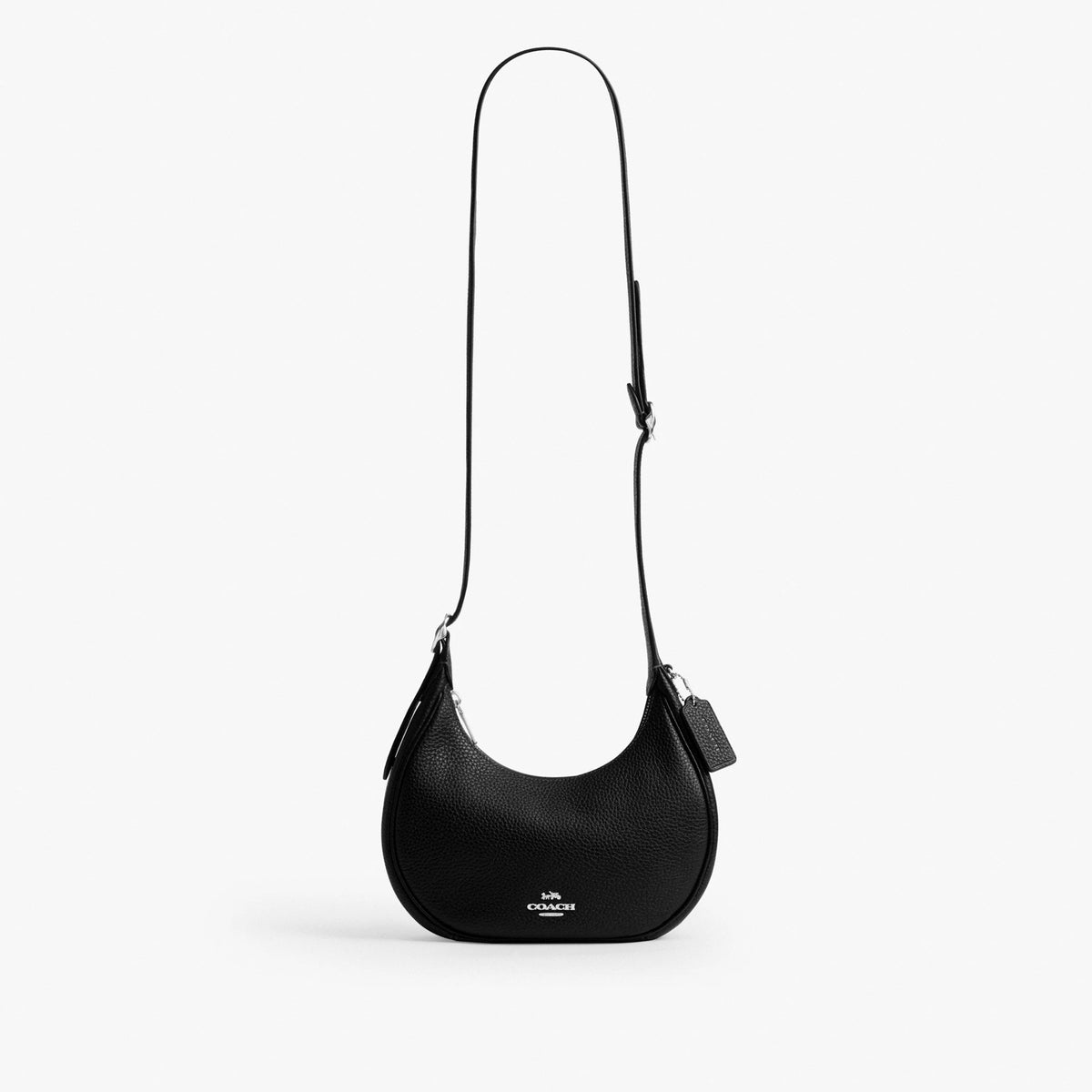 Coach Emily Shoulder Bag - Silver/Black