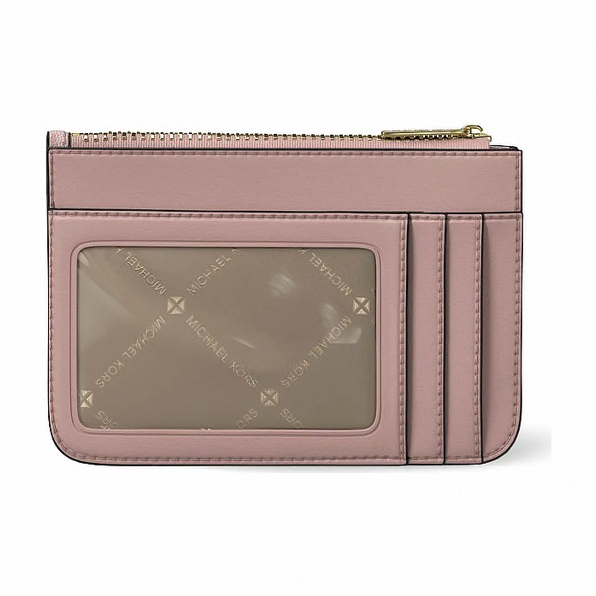 Michael Kors Jet Set Travel Small Signature Logo Coin Purse - PWD BLSH MLT