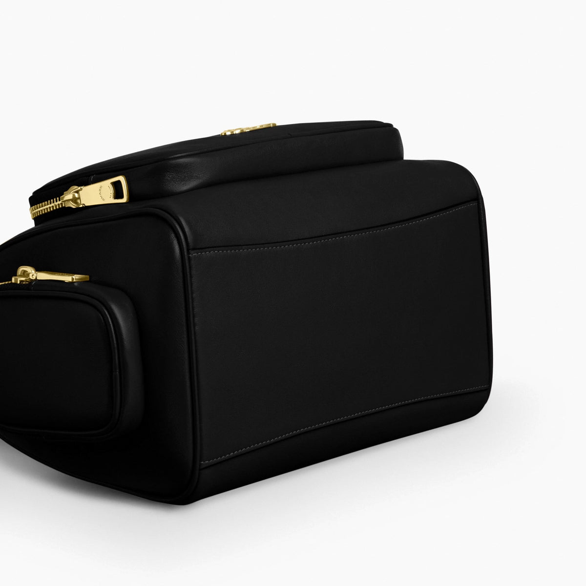 Coach Rowan Satchel Bag With Pockets - Gold/Black