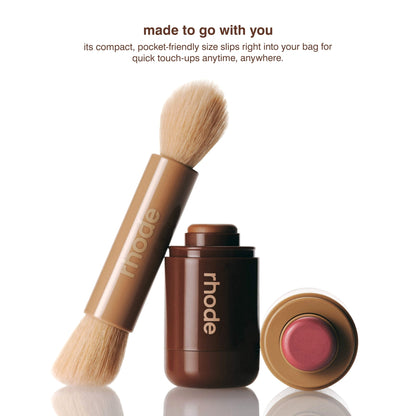 Rhode Pocket Brush Double-Ended Makeup Brush - Standart