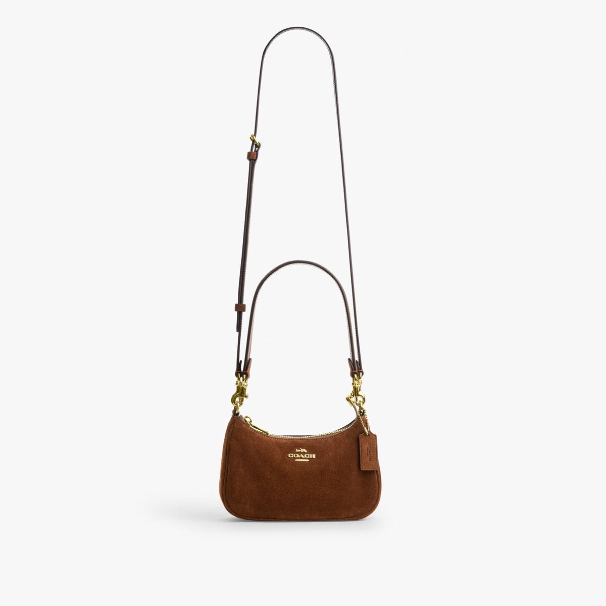 Coach Teri Mini Crossbody Bag - Gold/Warm Brown