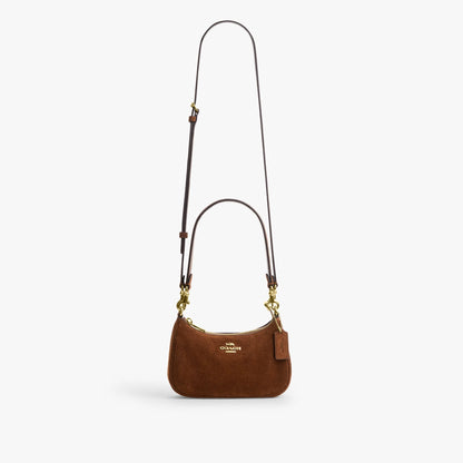 Coach Teri Mini Crossbody Bag - Gold/Warm Brown