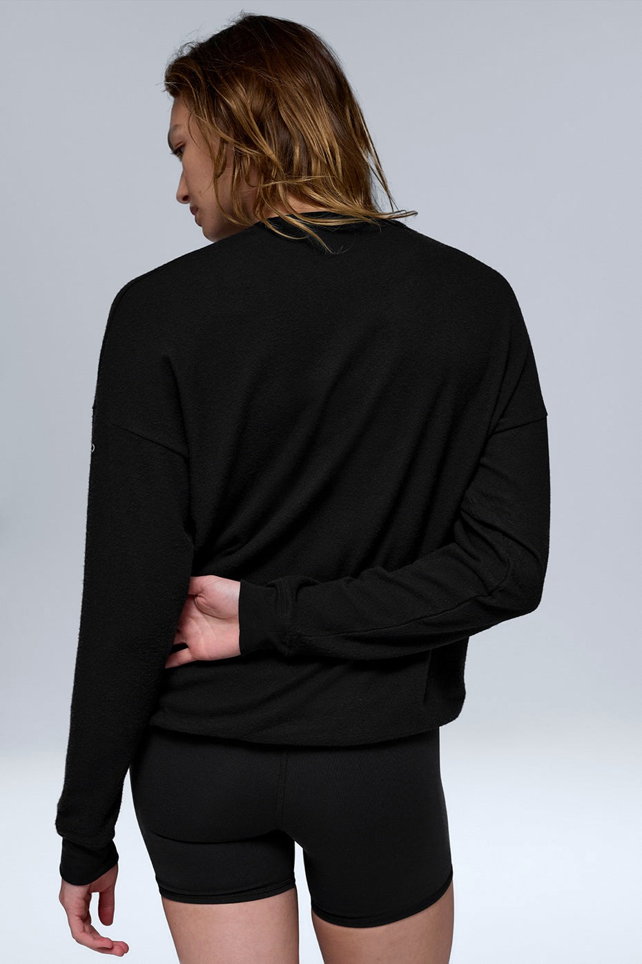Alo Yoga Soho Pullover - Black