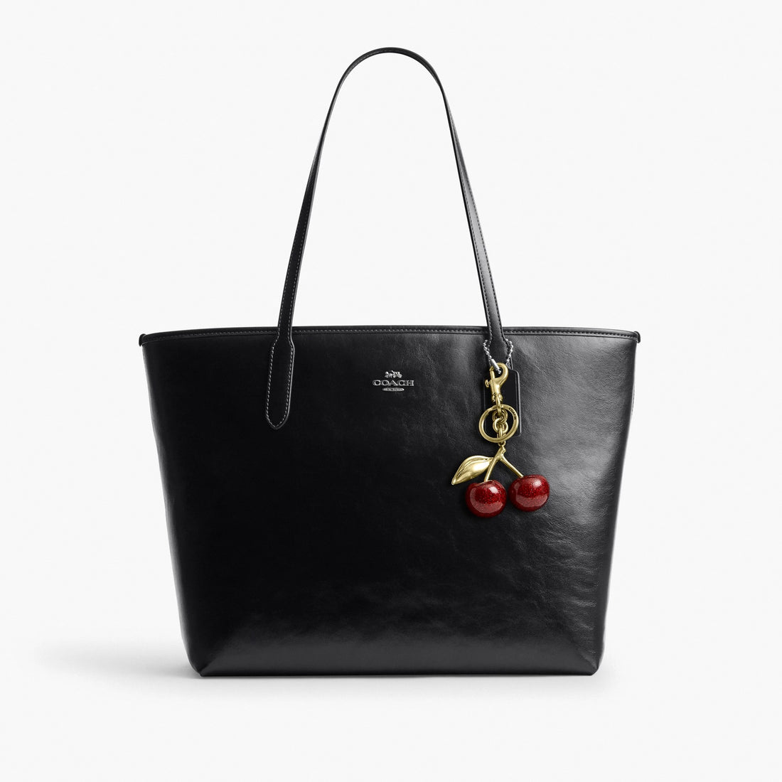 Coach City Tote Bag - Silver/Black