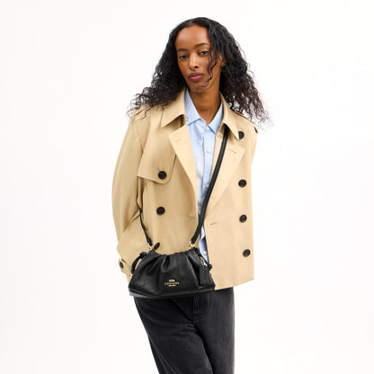 Coach Faye Shoulder Bag With Quilting - Gold/Black