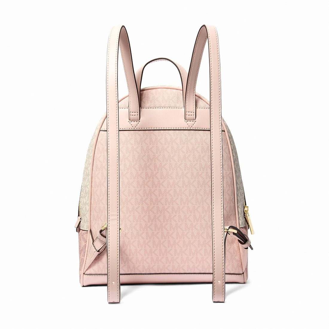 Michael Kors Rhea Medium Color-Block Signature Logo Backpack - PWD BLSH MLT