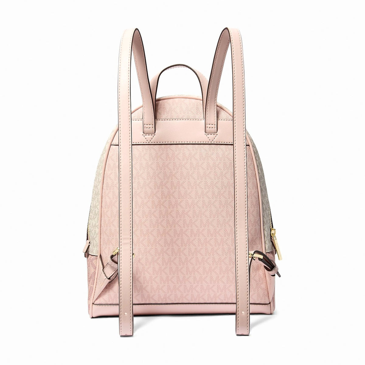 Michael Kors Rhea Medium Color-Block Signature Logo Backpack - PWD BLSH MLT