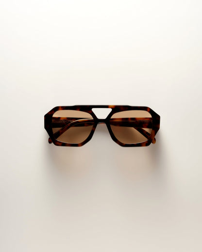 VEHLA River Sunglasses - Choc Tort/Cinnamon