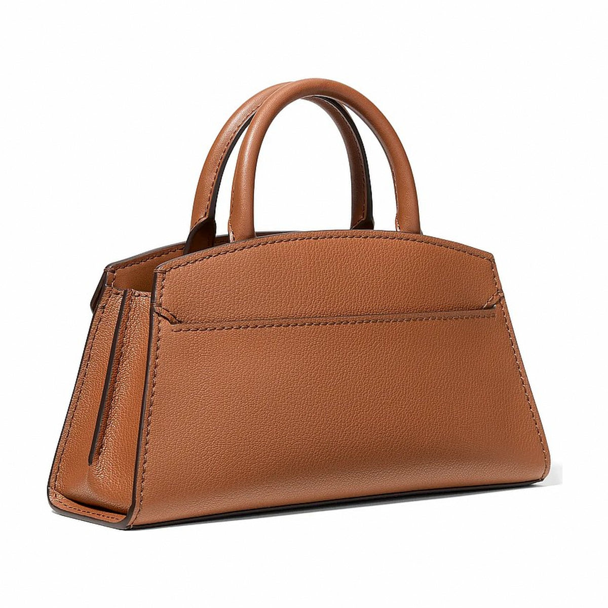 Michael Kors Greta Small Leather Convertible Crossbody Bag - LUGGAGE