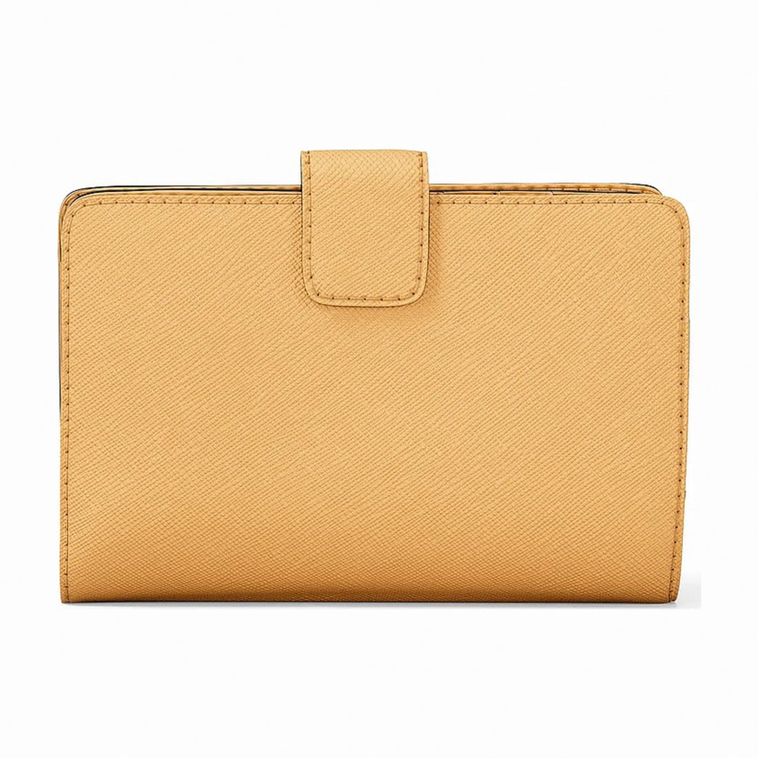 Michael Kors Medium Crossgrain Leather Wallet - HONEYWHEAT